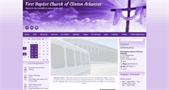 Desktop Screenshot of clintonfbc.org